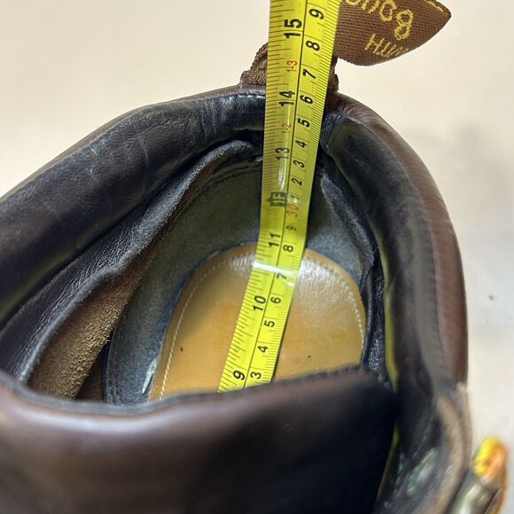 Vintage Doc Dr. Martens England Made Y2K  8287 Brown Leather Chunky Boots Men 10 - Picture 9 of 9